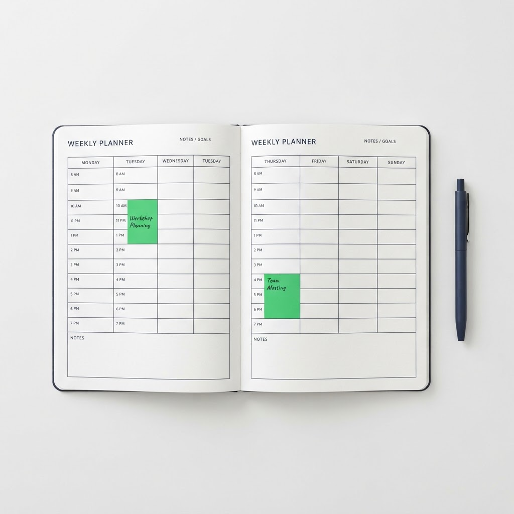 Deep Work Weekly Planner cover